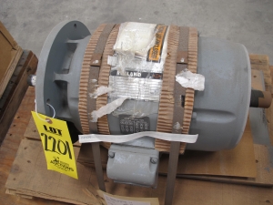 MOTOR, ELECTRIC TYPE, 7-1/2 HORSEPOWER, 230/460VAC ELEC RATING, 1200 RPM, 215 FRAME, 21.6/10.8A AMPS, TENV ENCLOSURE, 30 MIN DUTY. TYPE COTO, INSUL CLASS J,3 PHASE, REPLACEMENT FOR ORIG S/N 920616A-2 AND 920616A-4, PART # 0075E-1BAN-0072 (W-44) LOADING & HANDLING FEE $15-